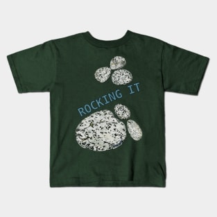 ROCKING IT Speckled Kids T-Shirt